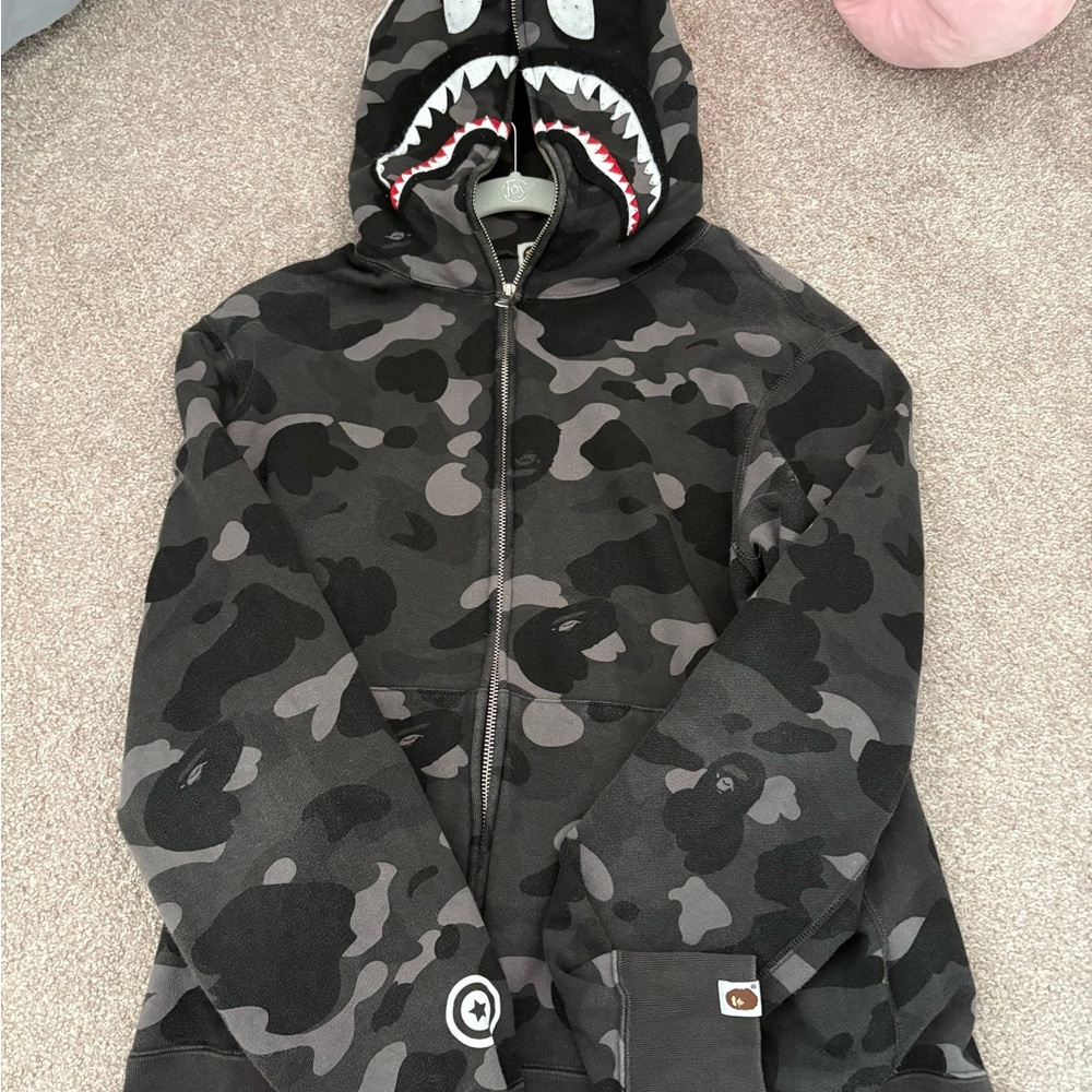 BAPE Camouflage Shark Hoodie